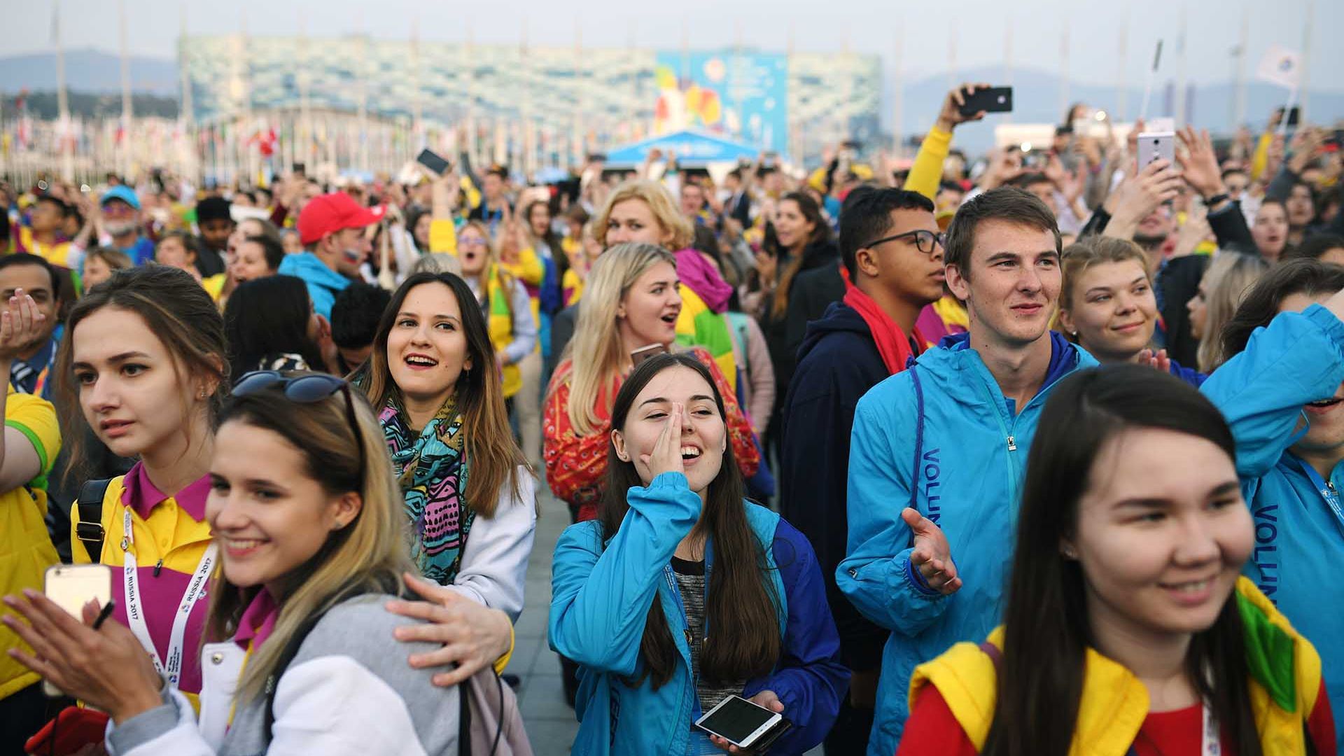 youths on a world youth festival 2024